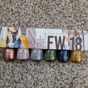China Glaze Mini Set - FW18 2018 Collection - Limited Edition